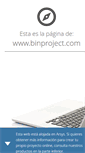 Mobile Screenshot of binproject.com